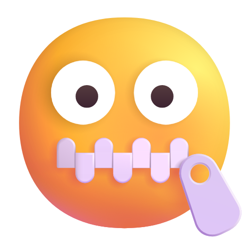 Zipper-Mouth Face, the design in this release
