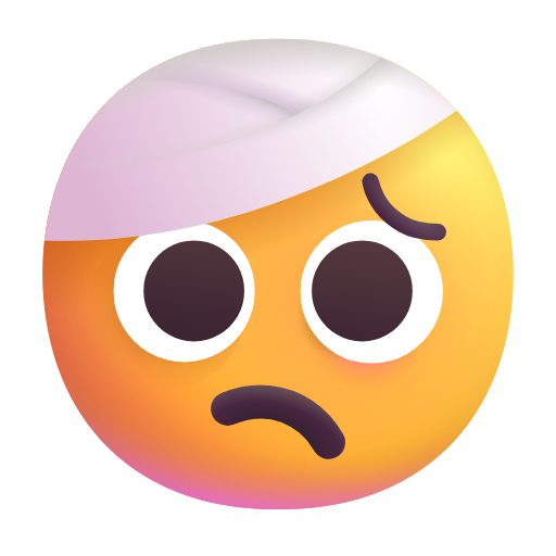 Face with Head-Bandage, the design in this release