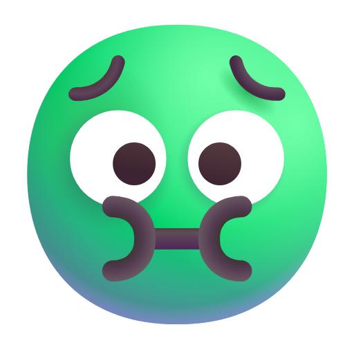 faccina nauseata as rendered by Microsoft 3D Fluent