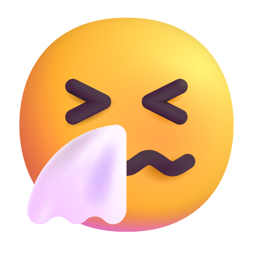 Sneezing Face, the design in this release