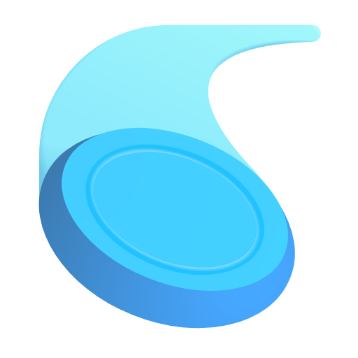 flying disc as rendered by Microsoft 3D Fluent