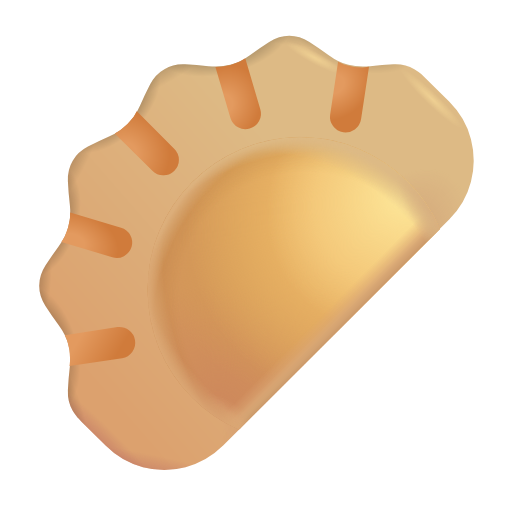 dumpling as rendered by Microsoft 3D Fluent