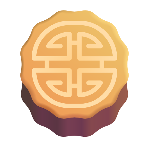 moon cake as rendered by Microsoft 3D Fluent