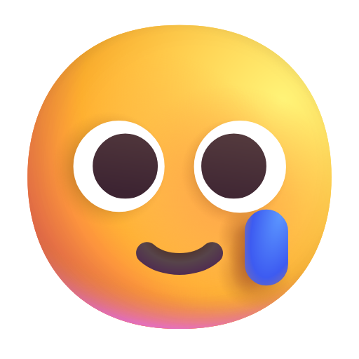 Smiling Face with Tear, the design in this release