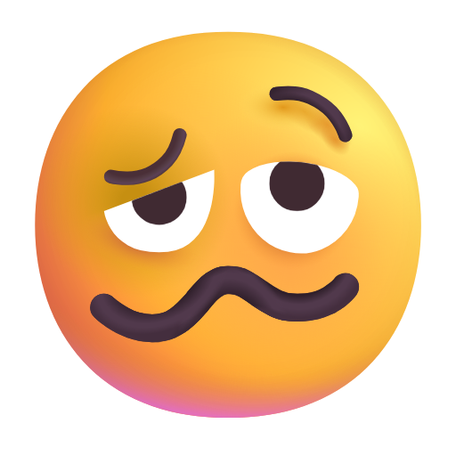 Woozy Face as drawn by Microsoft 3D Fluent in Fluent 16.0