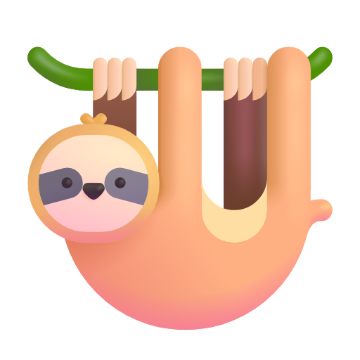 bradipo as rendered by Microsoft 3D Fluent