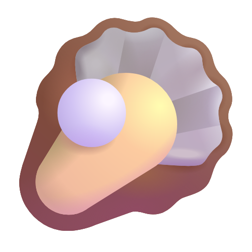 oyster as rendered by Microsoft 3D Fluent