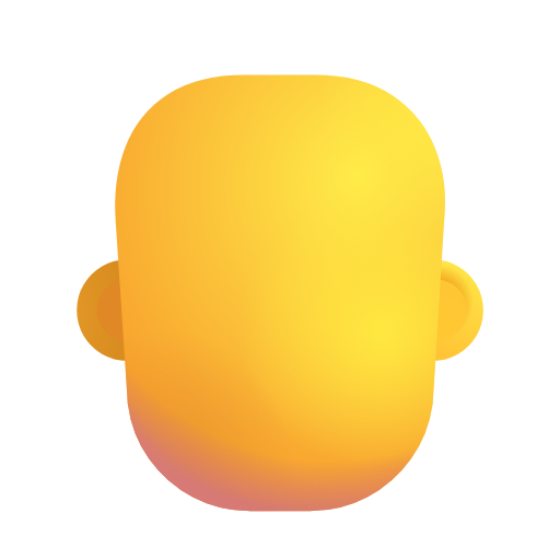 أصلع as rendered by Microsoft 3D Fluent