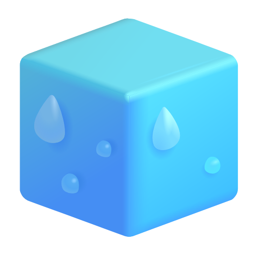 ice as rendered by Microsoft 3D Fluent
