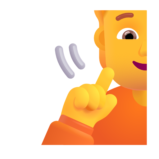 deaf person as rendered by Microsoft 3D Fluent