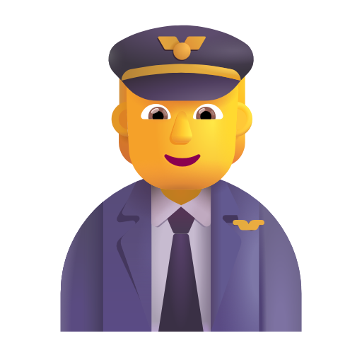 pilot as rendered by Microsoft 3D Fluent