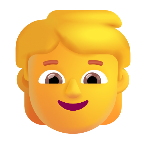 child as rendered by Microsoft 3D Fluent