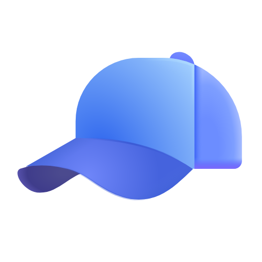 cappello con visiera as rendered by Microsoft 3D Fluent