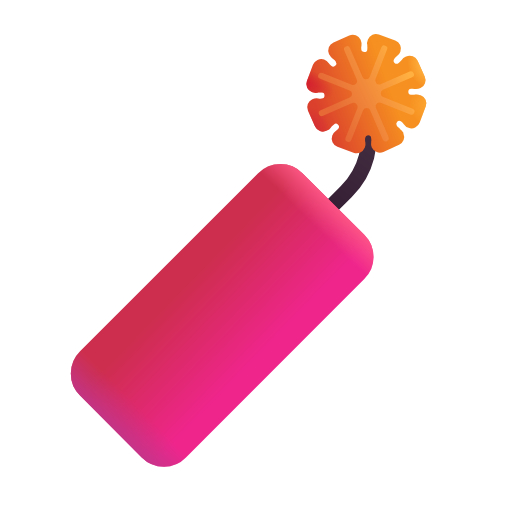 Feuerwerkskörper as rendered by Microsoft 3D Fluent