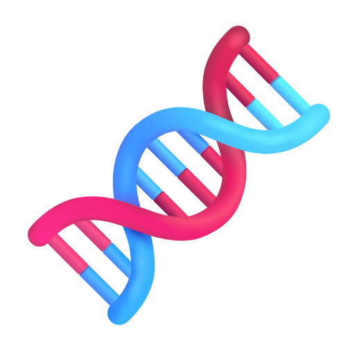 DNA as rendered by Microsoft 3D Fluent