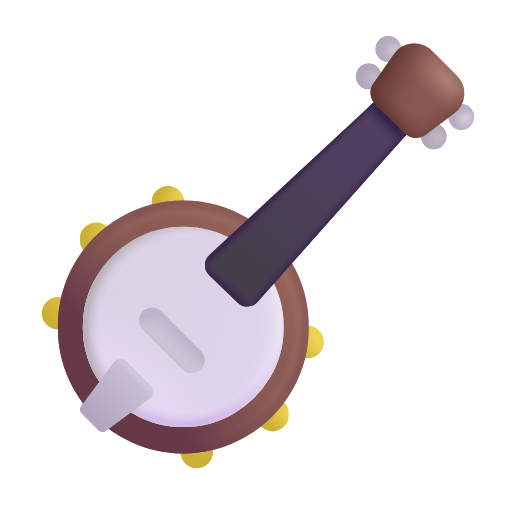 Banjo as rendered by Microsoft 3D Fluent