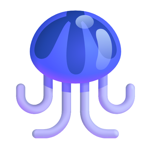 jellyfish as rendered by Microsoft 3D Fluent