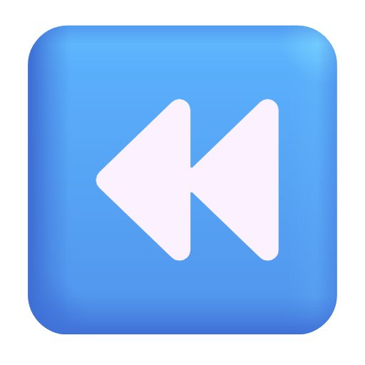 bouton retour rapide as rendered by Microsoft 3D Fluent