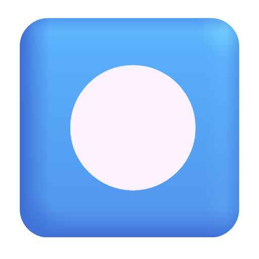 Record Button as drawn by Microsoft 3D Fluent in Fluent 16.0