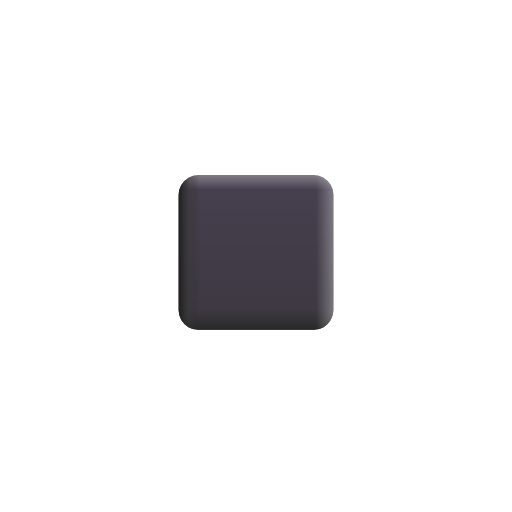 black small square as rendered by Microsoft 3D Fluent