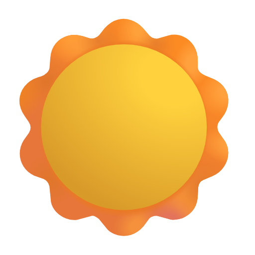 soleil as rendered by Microsoft 3D Fluent