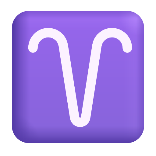 Widder (Sternzeichen) as rendered by Microsoft 3D Fluent