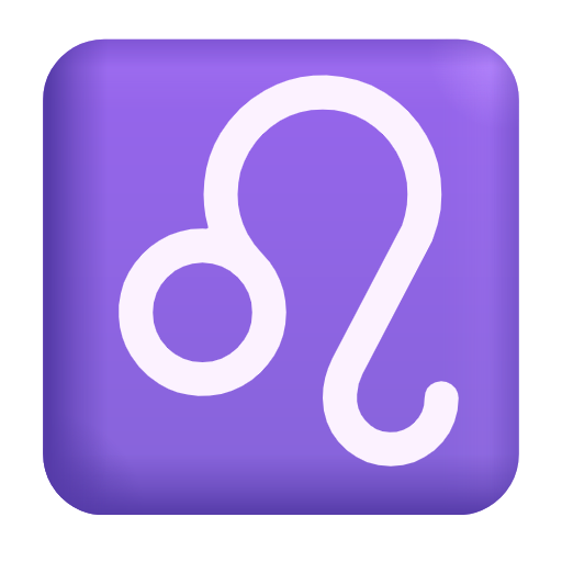 Löwe (Sternzeichen) as rendered by Microsoft 3D Fluent
