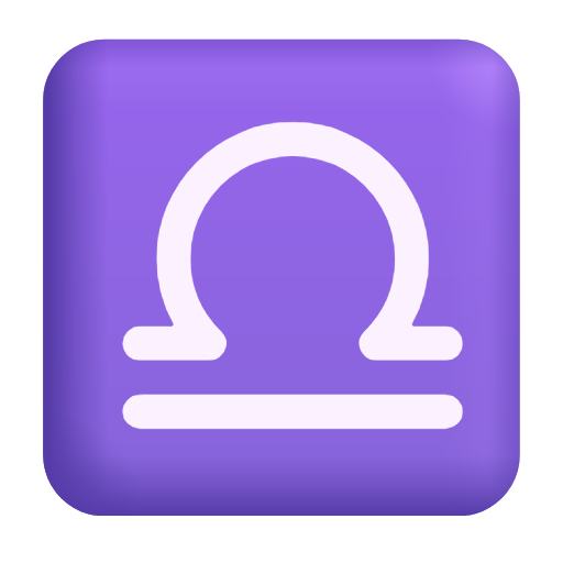 Waage (Sternzeichen) as rendered by Microsoft 3D Fluent