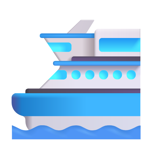 Fähre as rendered by Microsoft 3D Fluent