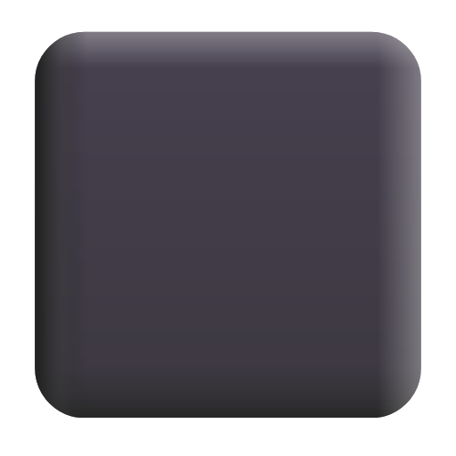 black large square as rendered by Microsoft 3D Fluent
