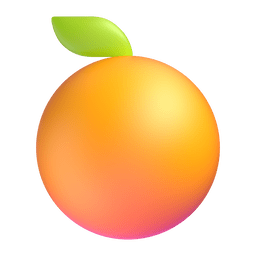Mandarine as drawn by Microsoft Teams in 1.0