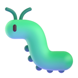 Bug as drawn by Microsoft Teams in 1.0