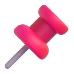 Pushpin as drawn by Microsoft Teams in 1.0