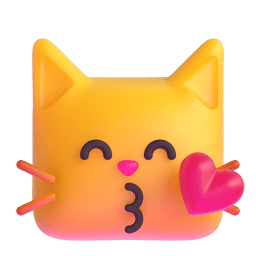 Kissing Cat, the design in this release