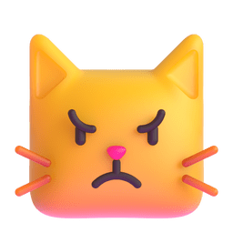 Schmollende Katze as drawn by Microsoft Teams in 1.0