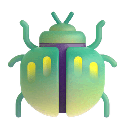 Beetle as drawn by Microsoft Teams in 1.0