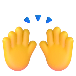 Raising Hands as drawn by Microsoft Teams in 14.0