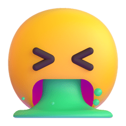 Face Vomiting as drawn by Microsoft Teams in 14.0