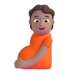 Pregnant Person: Medium Skin Tone, the design in this release