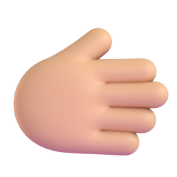 Rightwards Hand: Medium-Light Skin Tone, the design in this release