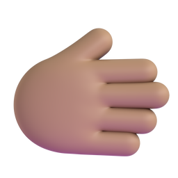 Rightwards Hand: Medium Skin Tone, the design in this release