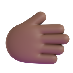 Rightwards Hand: Medium-Dark Skin Tone, the design in this release