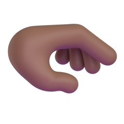 Palm Down Hand: Medium-Dark Skin Tone, the design in this release