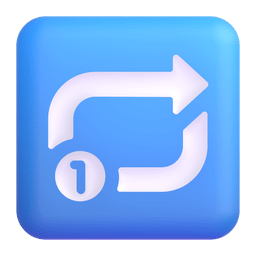 Repeat Single Button as drawn by Microsoft Teams in 15.0