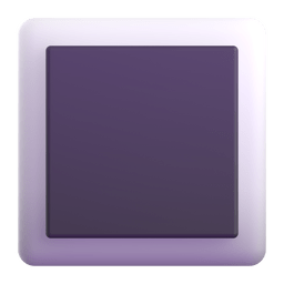 Weiße Quadratische Schaltfläche as drawn by Microsoft Teams in 15.0