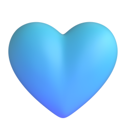 Light Blue Heart, the design in this release