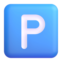 P button as rendered by Microsoft Teams
