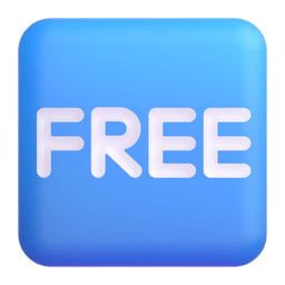 FREE button as rendered by Microsoft Teams