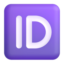 ID button as rendered by Microsoft Teams