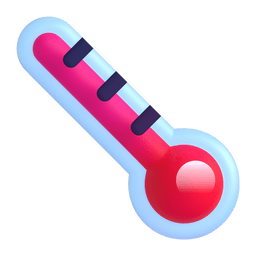 Thermometer as drawn by Microsoft Teams in 15.1